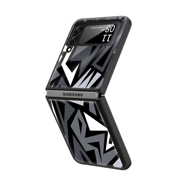 Sharp Shift Samsung Z Flip Glass Case