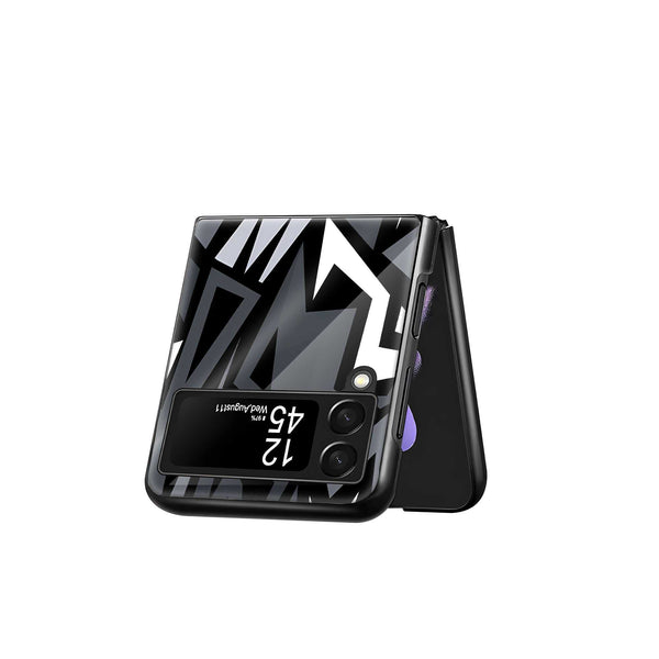 Sharp Shift Samsung Z Flip Glass Case
