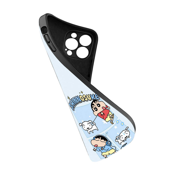 Shinchan Chill Silicone Case