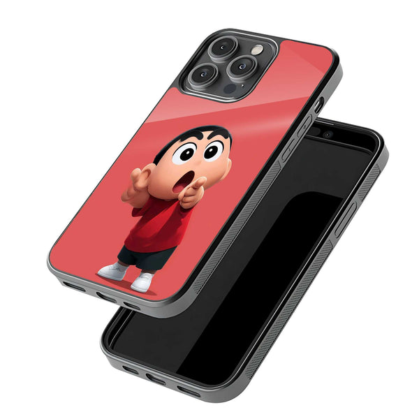 Shinchan Surprise Glass Case