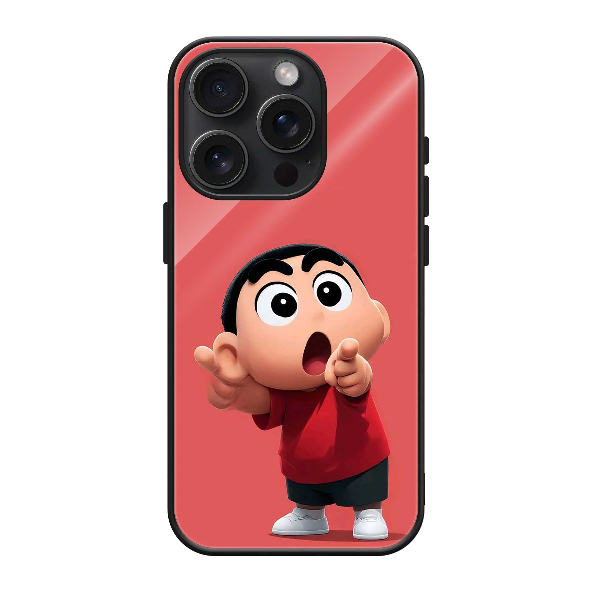 Shinchan Surprise Glass Case