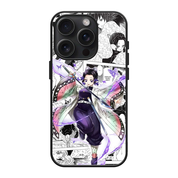 Shinobu Butterfly Aura Glass Case
