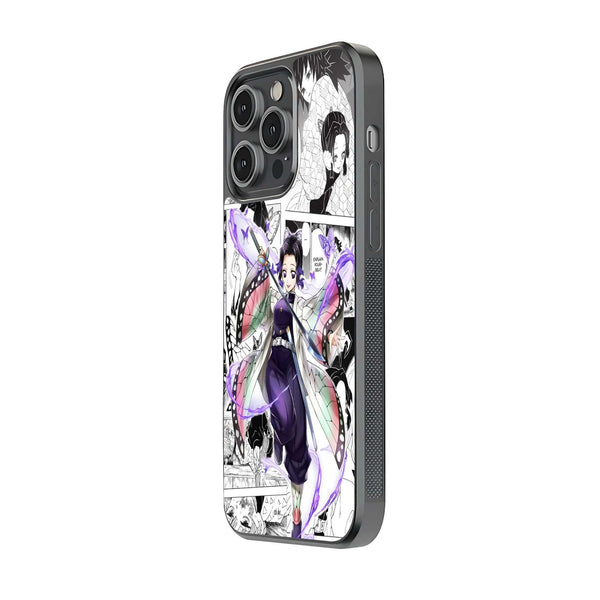 Shinobu Butterfly Aura Glass Case