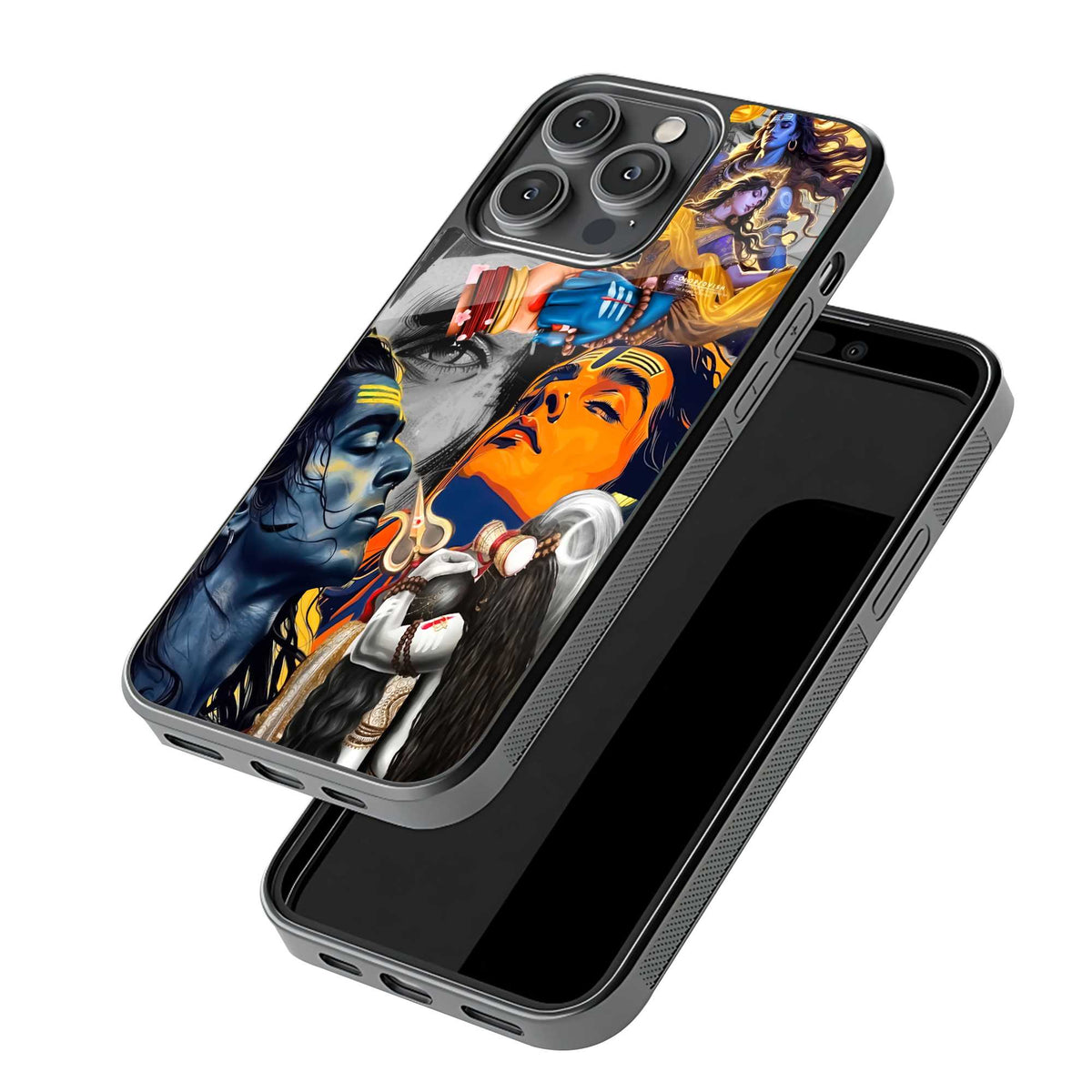 Shiva Divine Glass Case