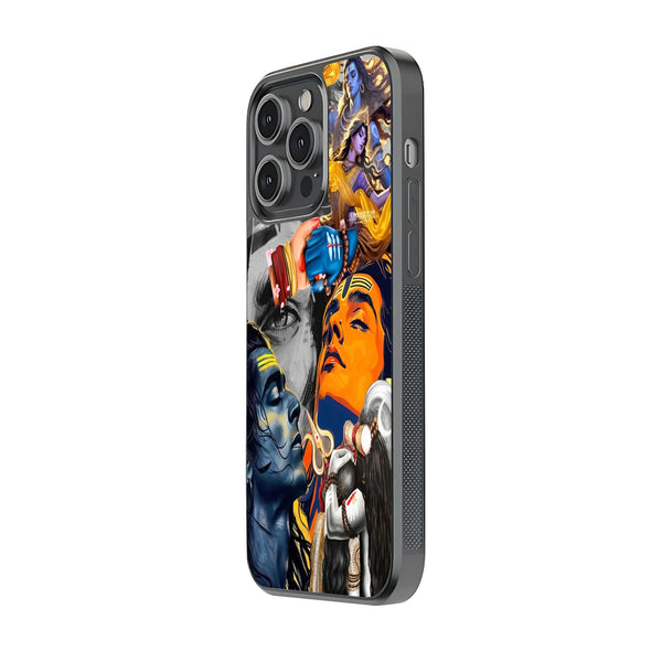 Shiva Divine Glass Case