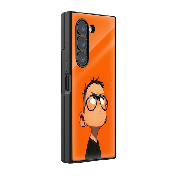 Side Eye Samsung Z Fold Glass Case