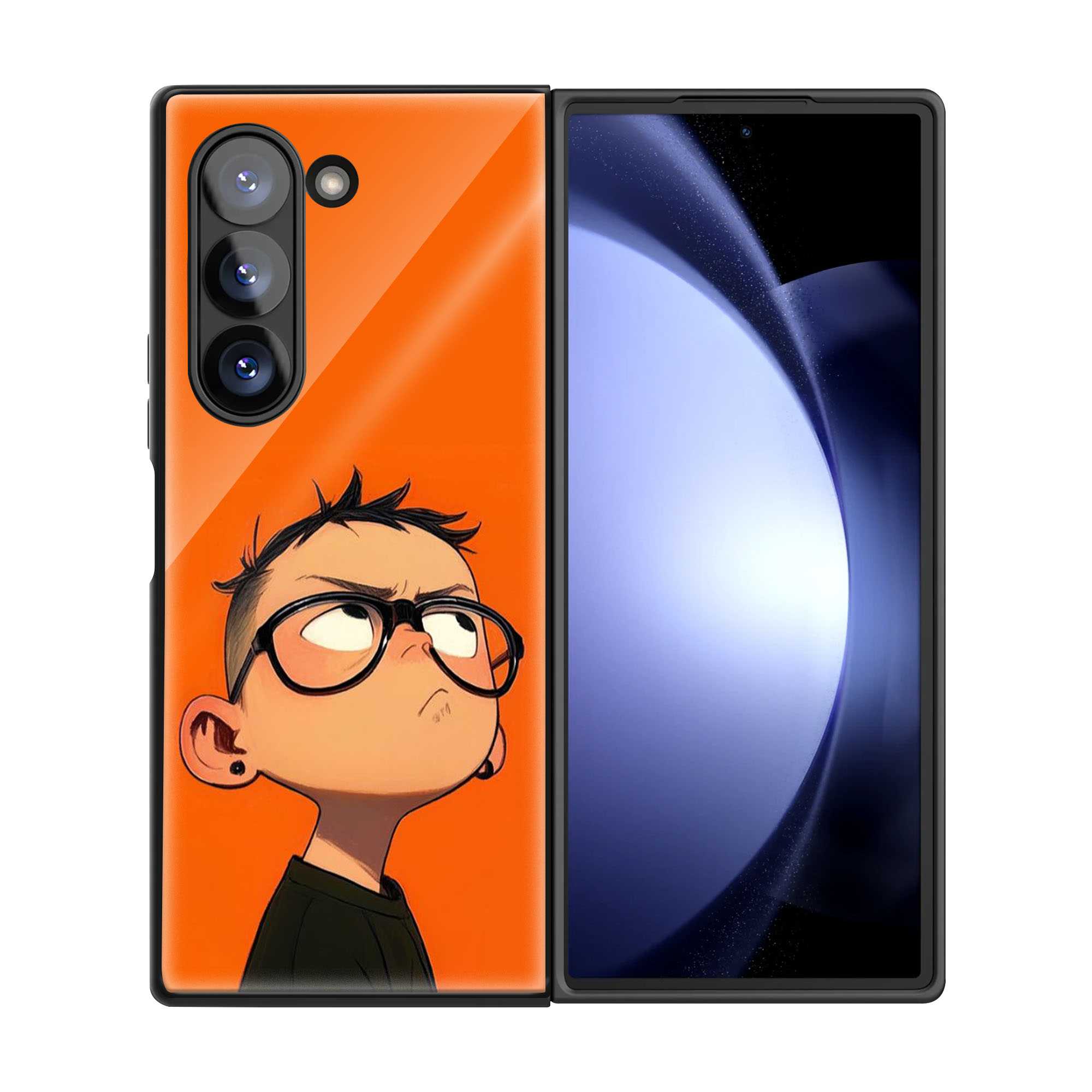 Side Eye Samsung Z Fold Glass Case