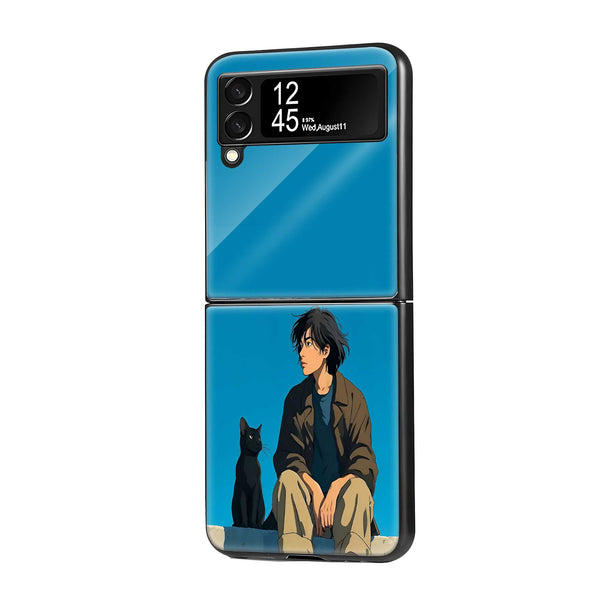 Silent Bond Samsung Z Flip Glass Case