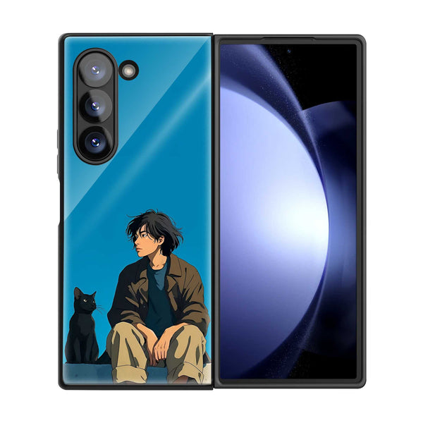 Silent Bond Samsung Z Fold Glass Case