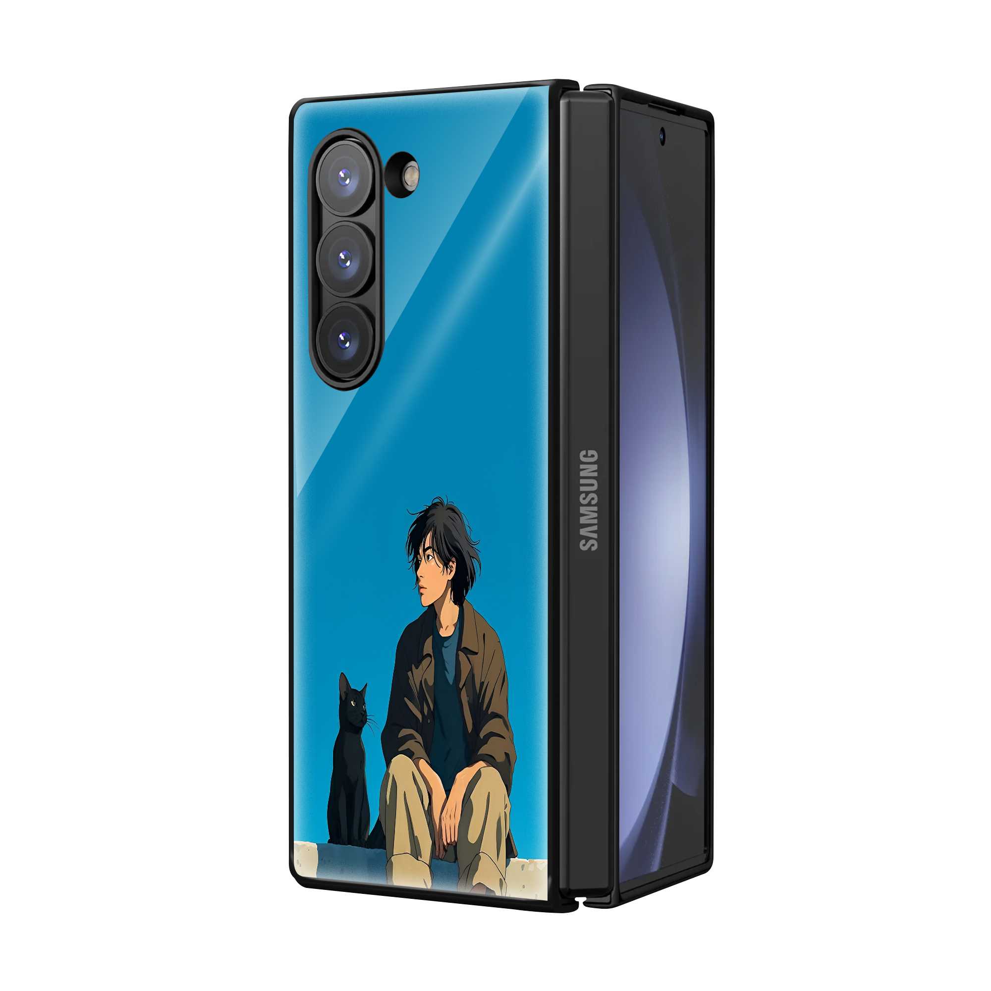 Silent Bond Samsung Z Fold Glass Case