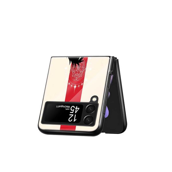 Silent Captain Samsung Z Flip Glass Case