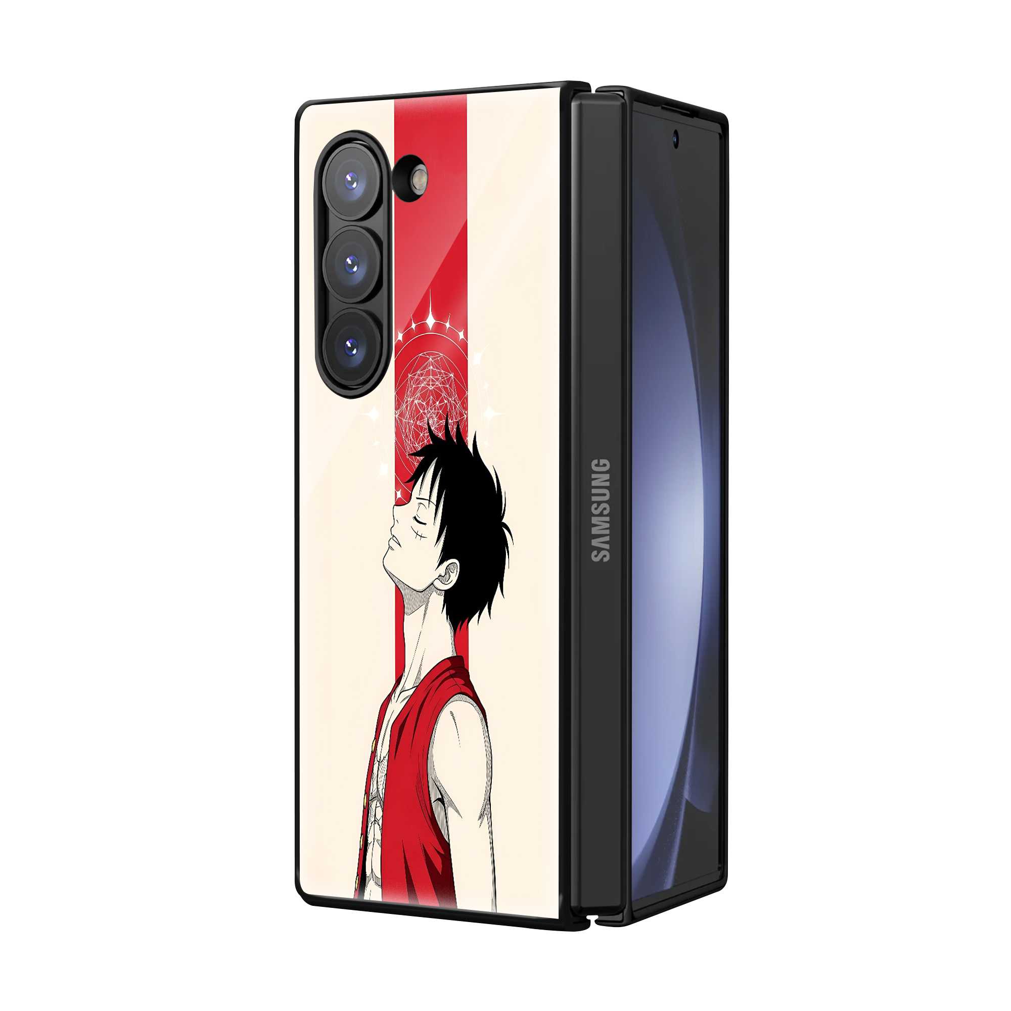 Silent Captain Samsung Z Fold Glass Case