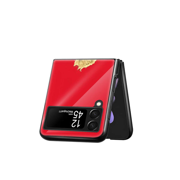 Silent Killer Samsung Z Flip Glass Case