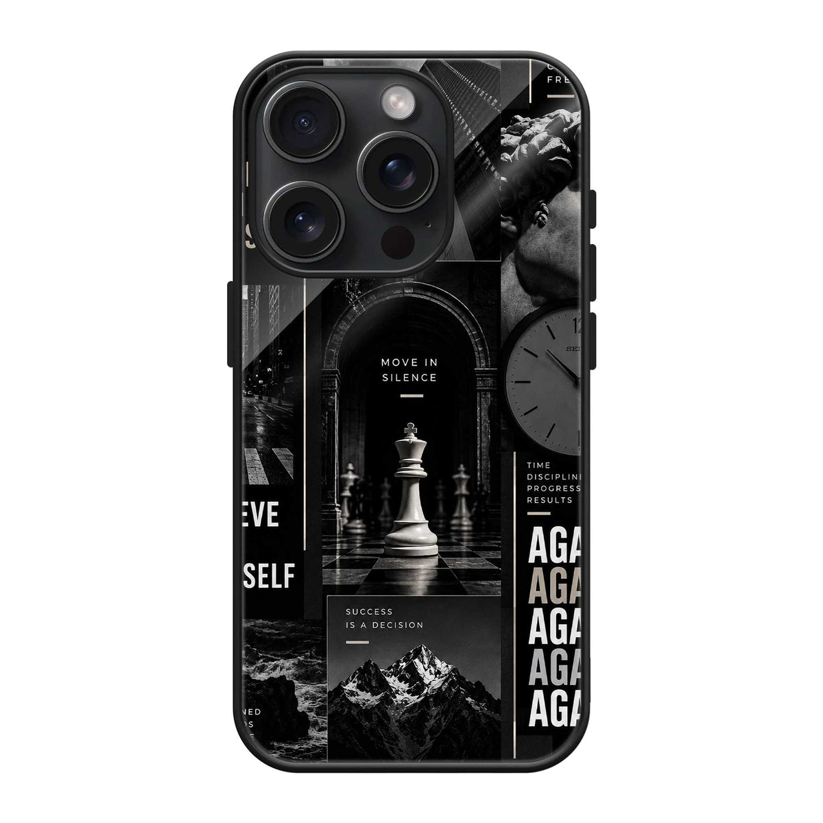 Silent Strategy Glass Case Main image