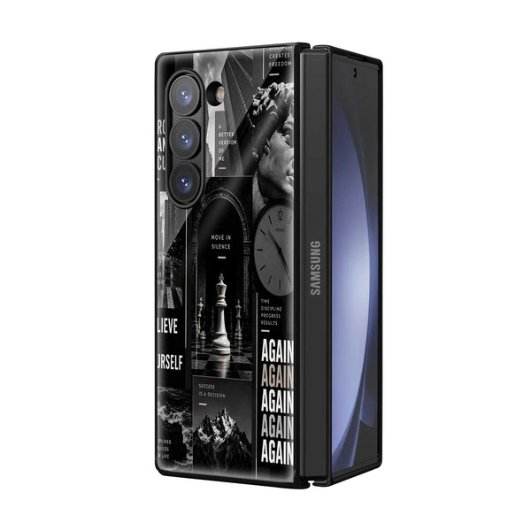 Silent Strategy Samsung Z Fold Glass Case