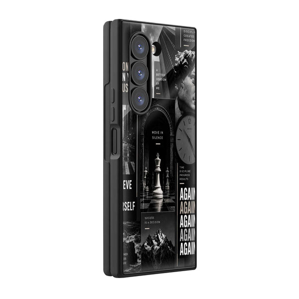 Silent Strategy Samsung Z Fold Glass Case