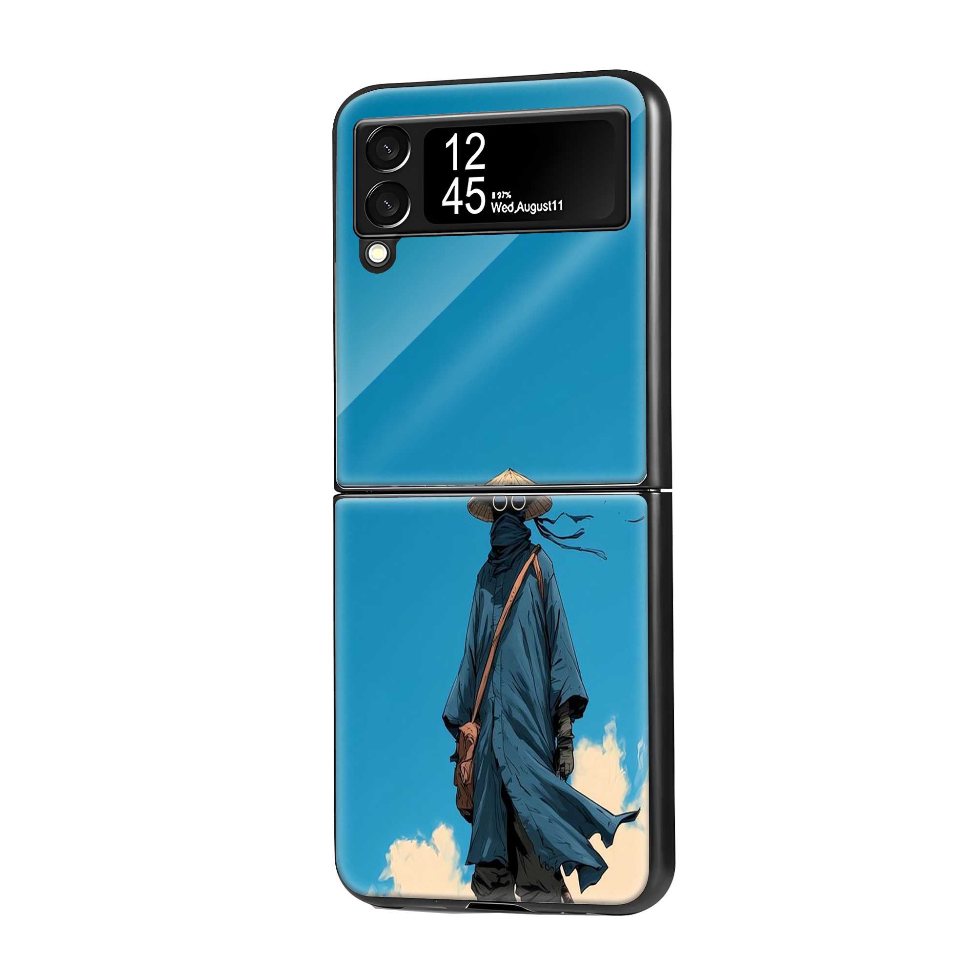 Silent Traveler Samsung Z Flip Glass Case