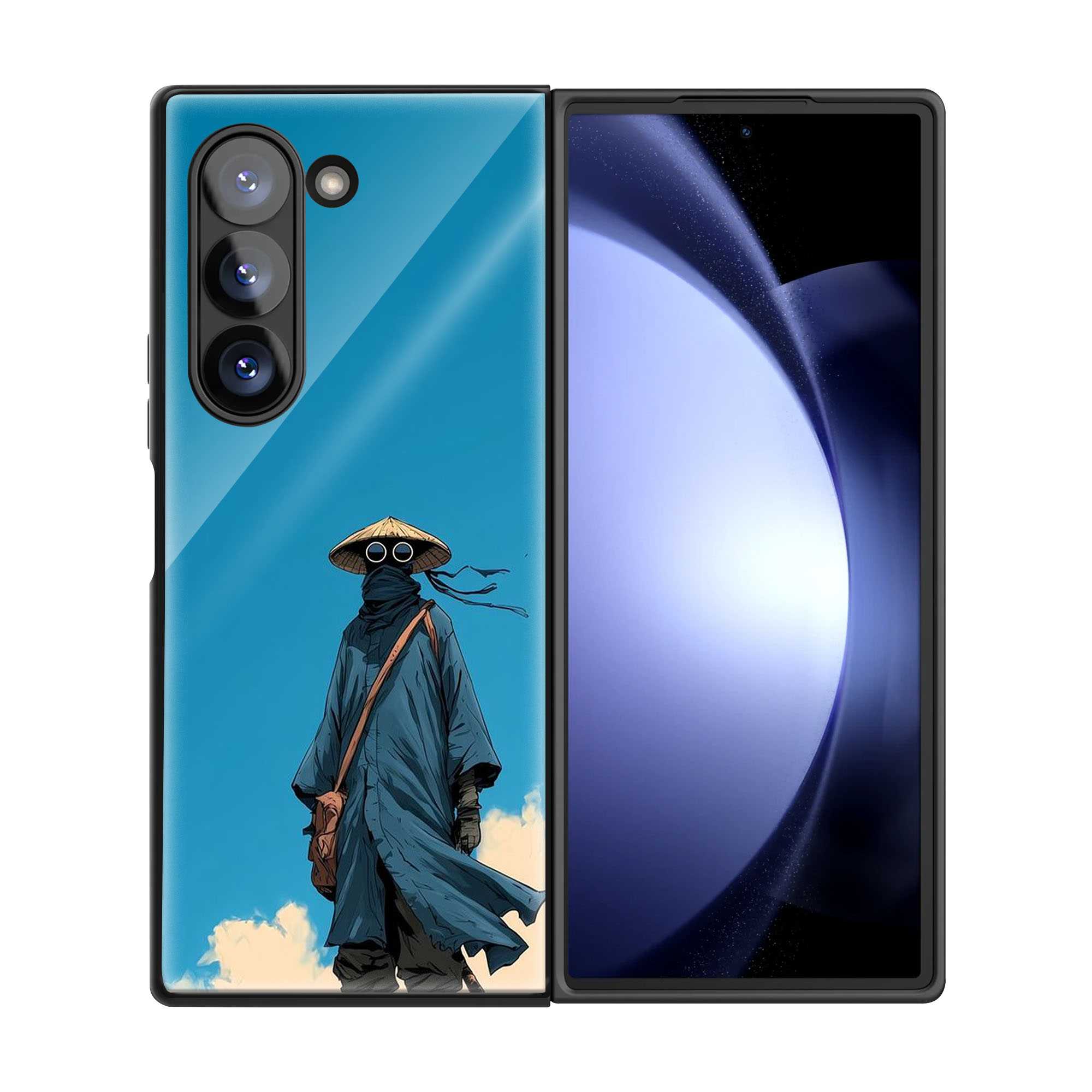 Silent Traveler Samsung Z Fold Glass Case