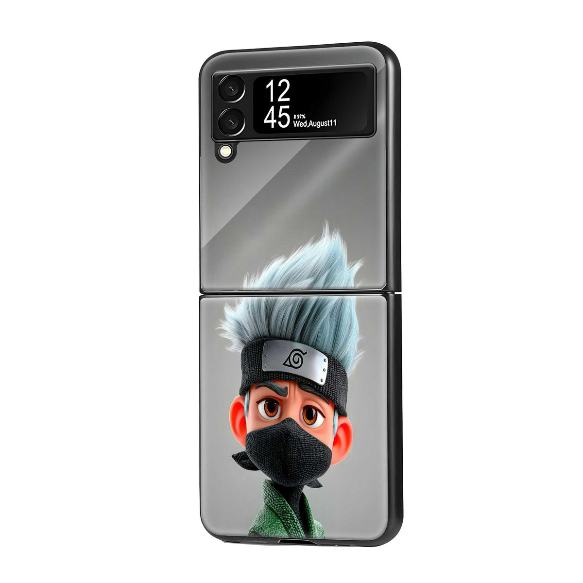 Silent Warrior Samsung Z Flip Glass Case