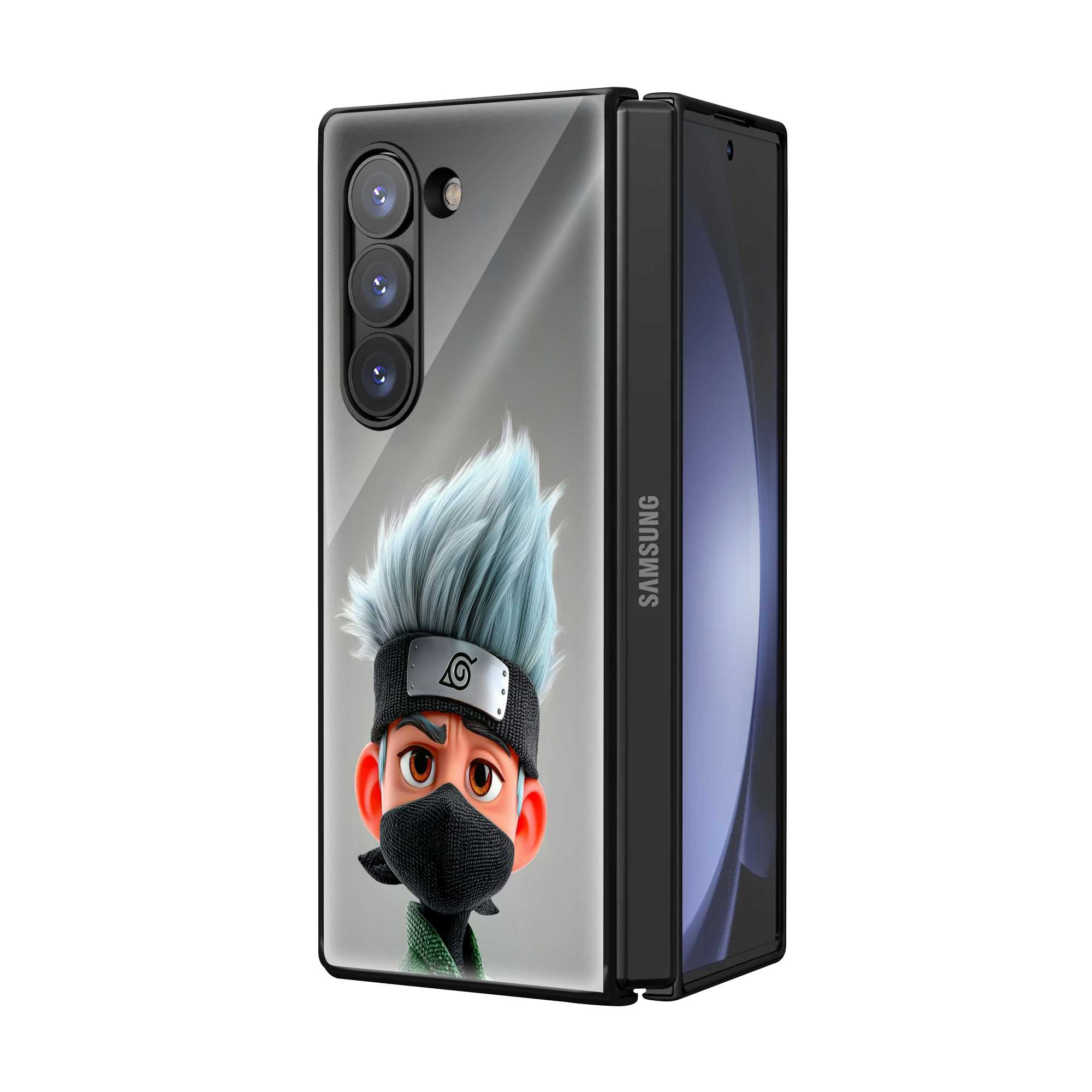 Silent Warrior Samsung Z Fold Glass Case
