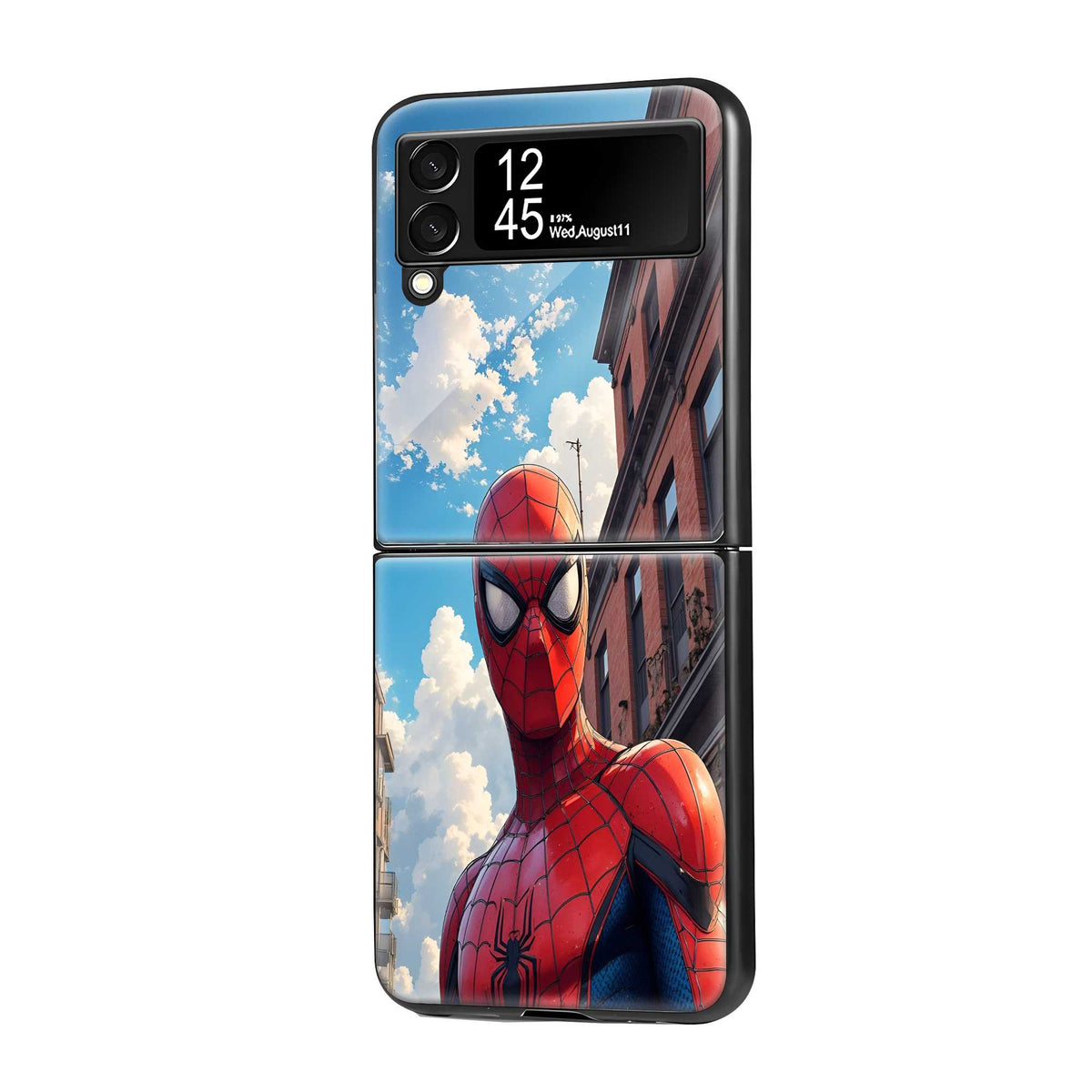 Sky Web Samsung Z Flip Glass Case Main image
