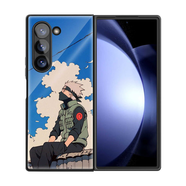 Sky of Silence Samsung Z Fold Glass Case