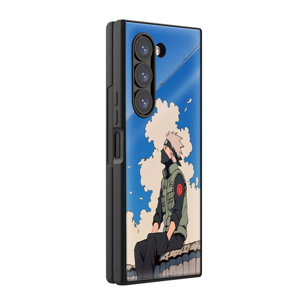 Sky of Silence Samsung Z Fold Glass Case