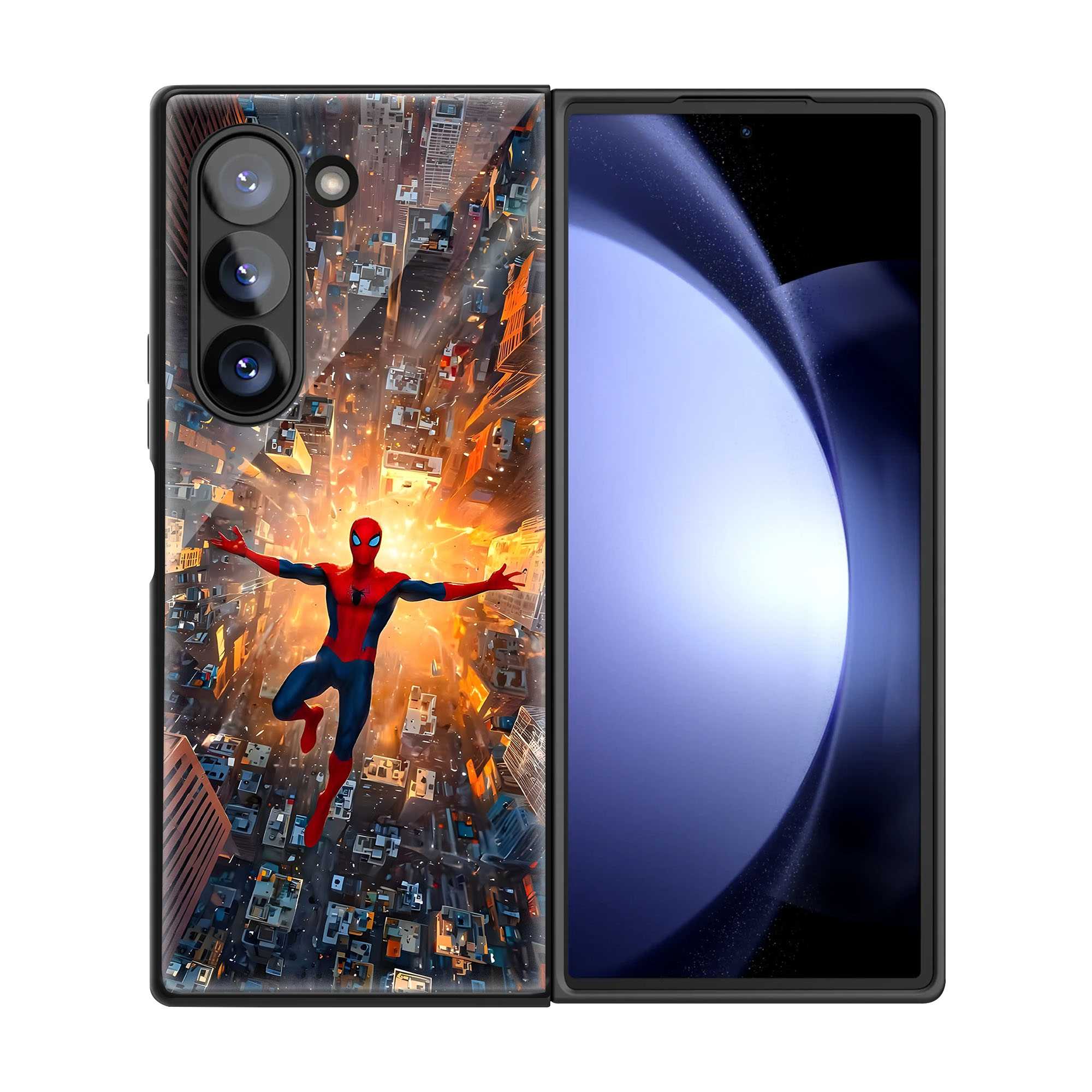 Skyline Slinger Samsung Z Fold Glass Case