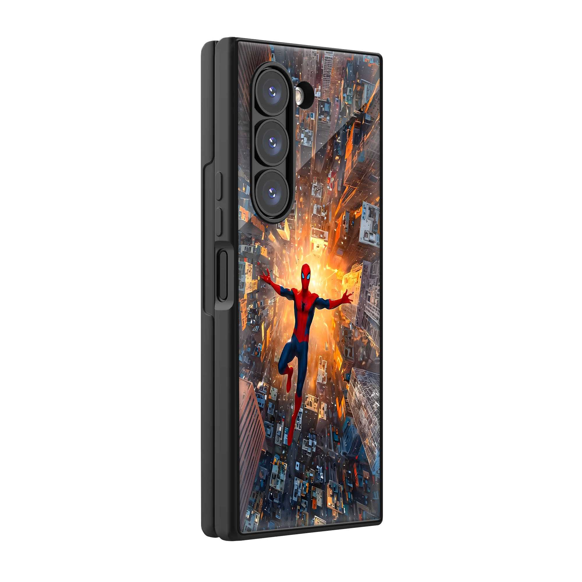 Skyline Slinger Samsung Z Fold Glass Case