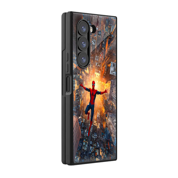 Skyline Slinger Samsung Z Fold Glass Case