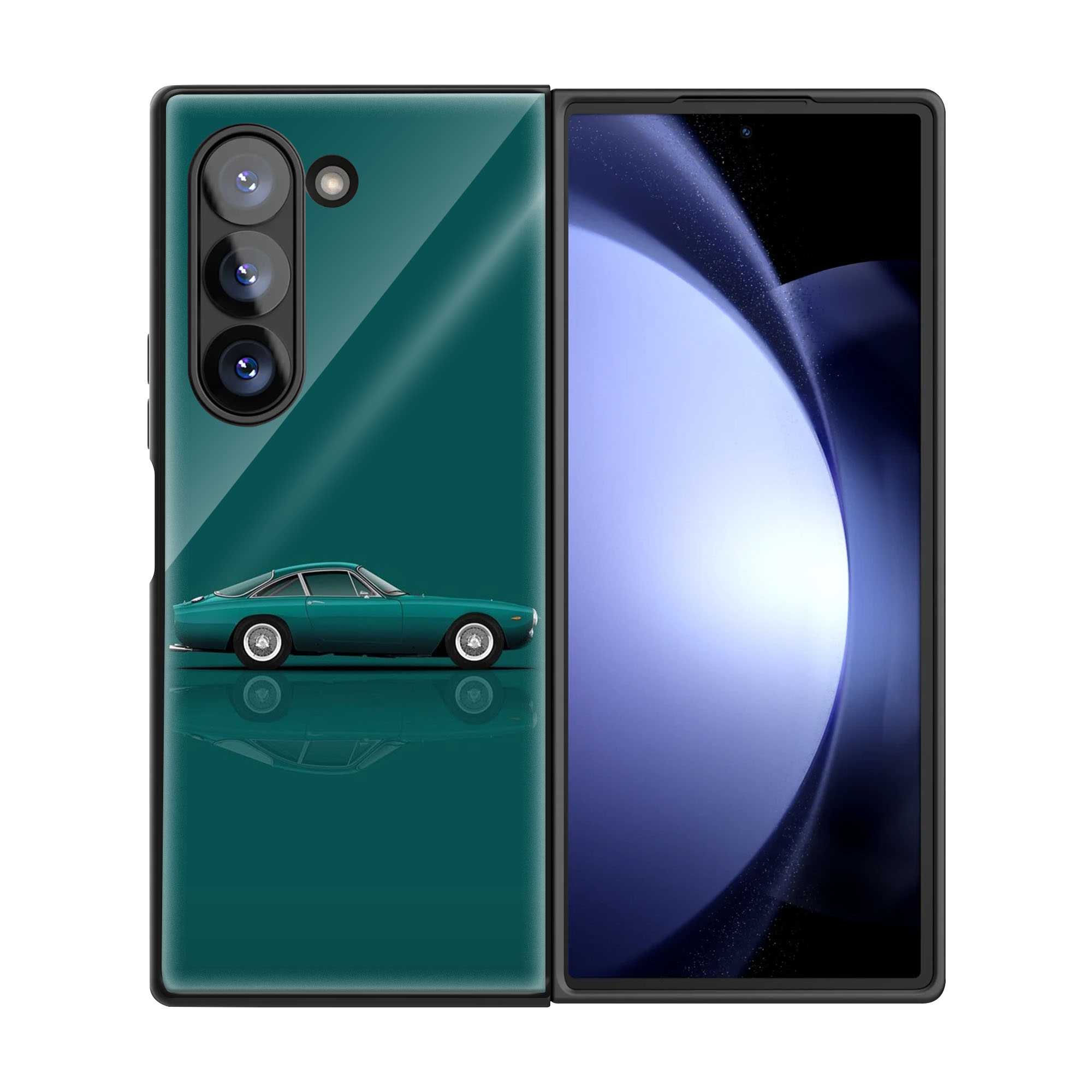 Sleek Sixity Samsung Z Fold Glass Case