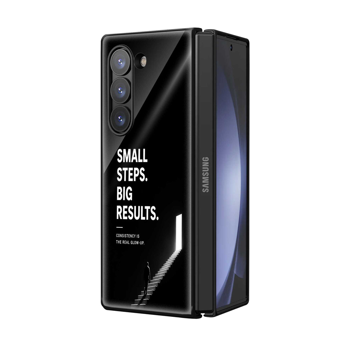 Small Steps Samsung Z Fold Glass Case