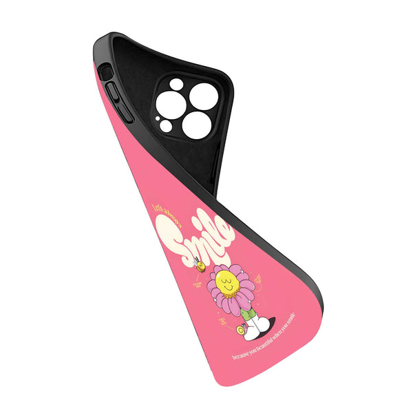 Smiling Flower Silicone Case