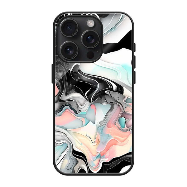 Smoke Marble Glass Case