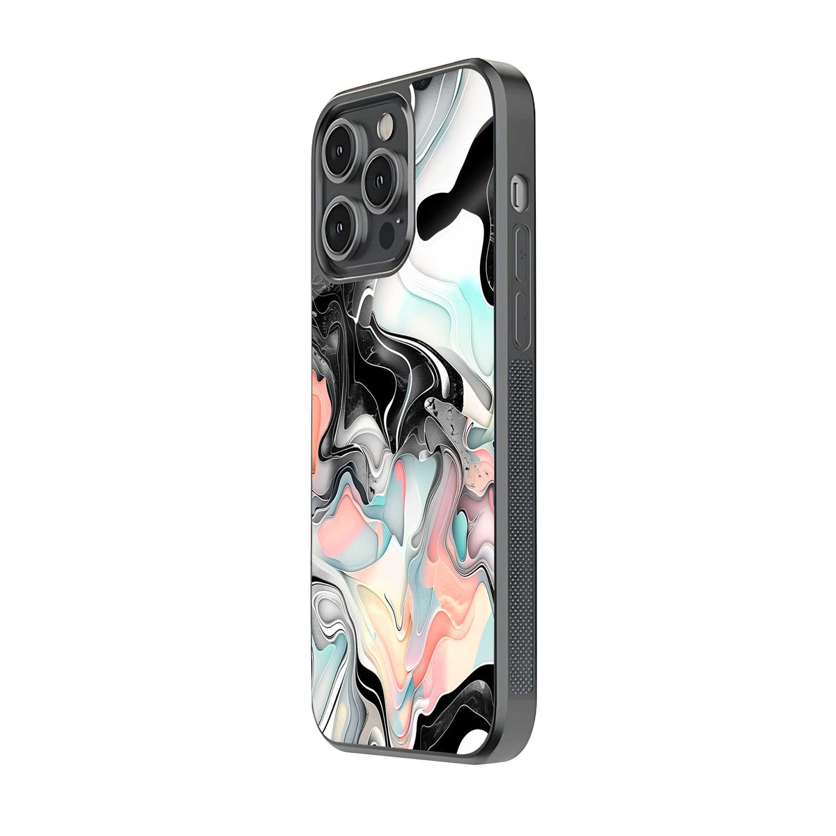Smoke Marble Glass Case