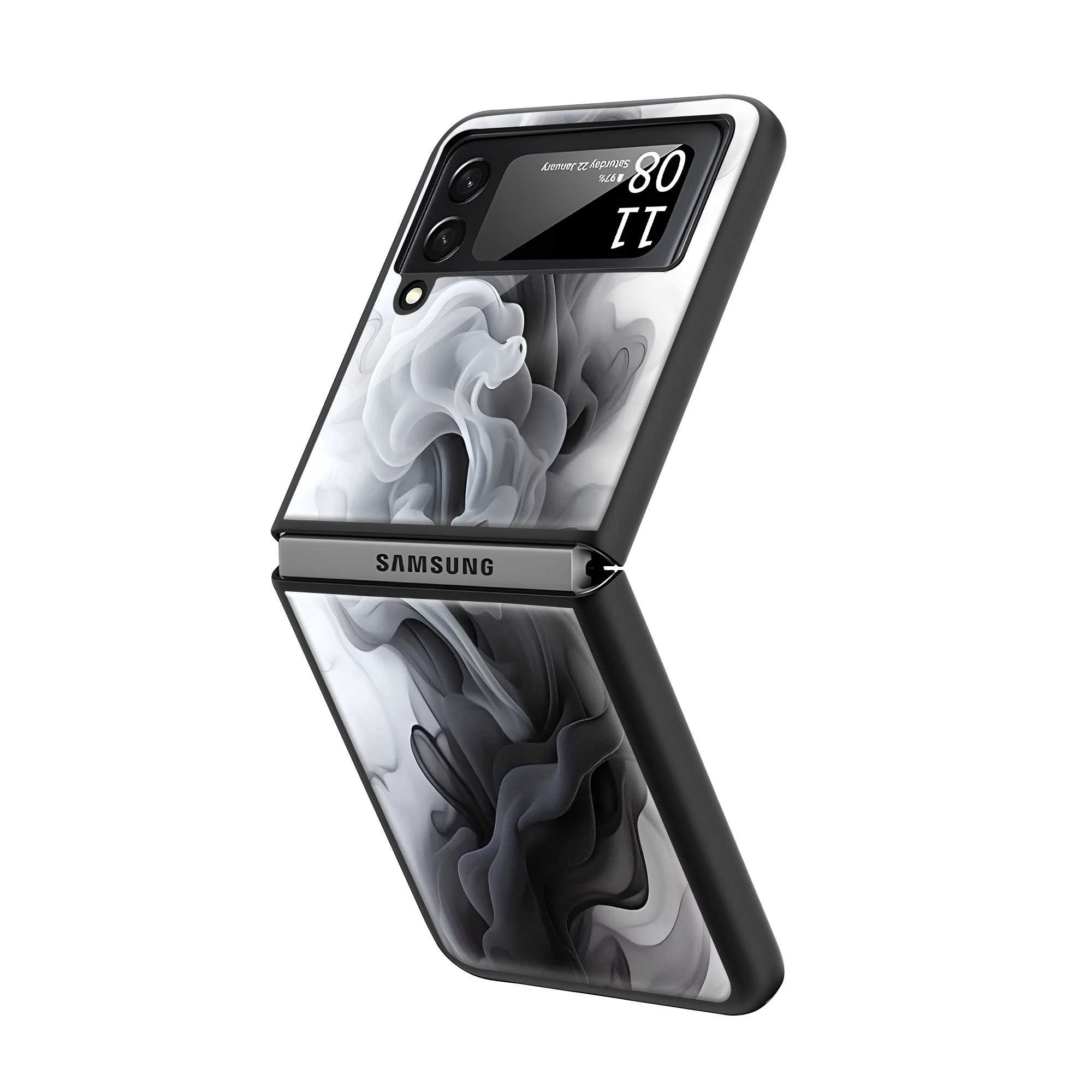 Smoke Veil Samsung Z Flip Glass Case