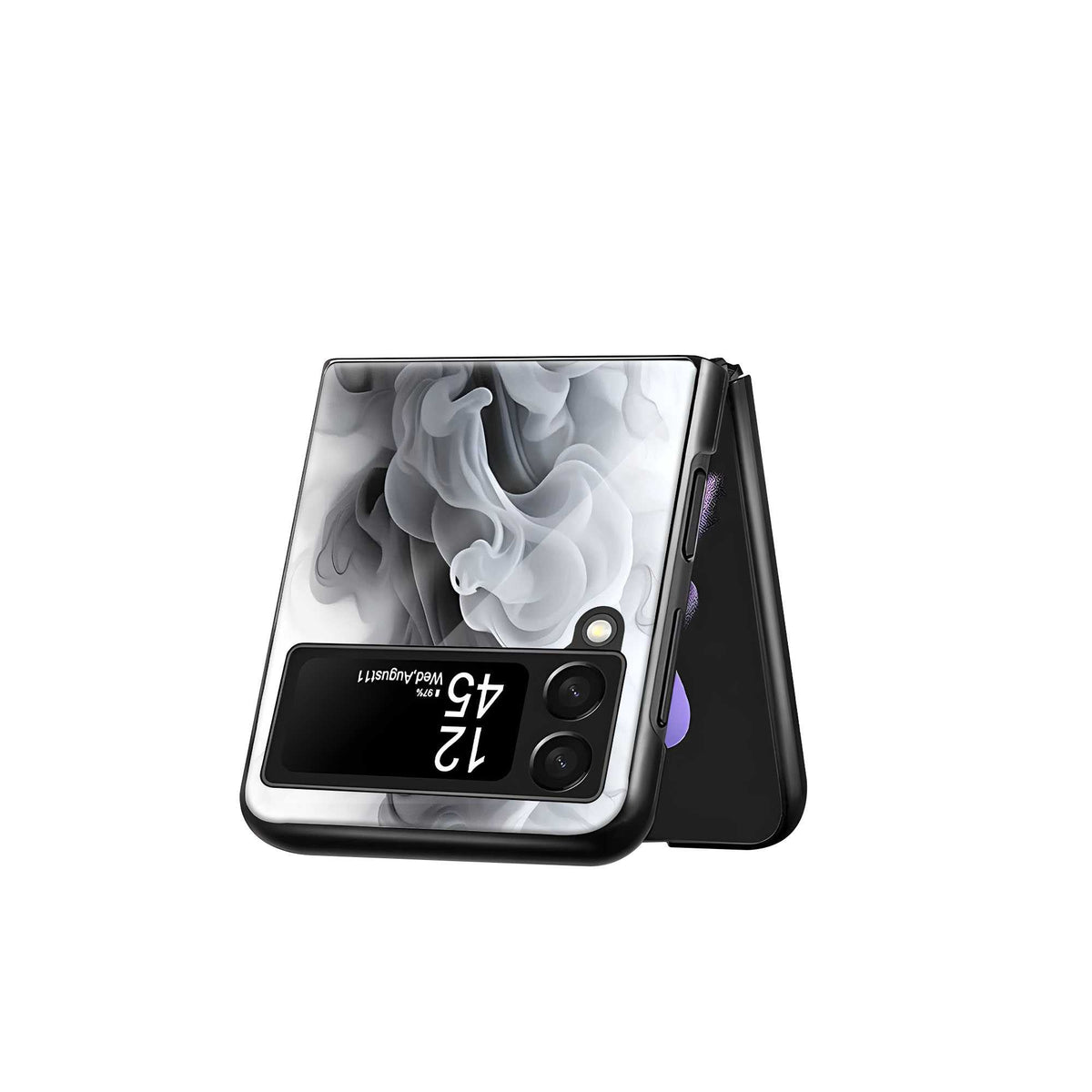 Smoke Veil Samsung Z Flip Glass Case