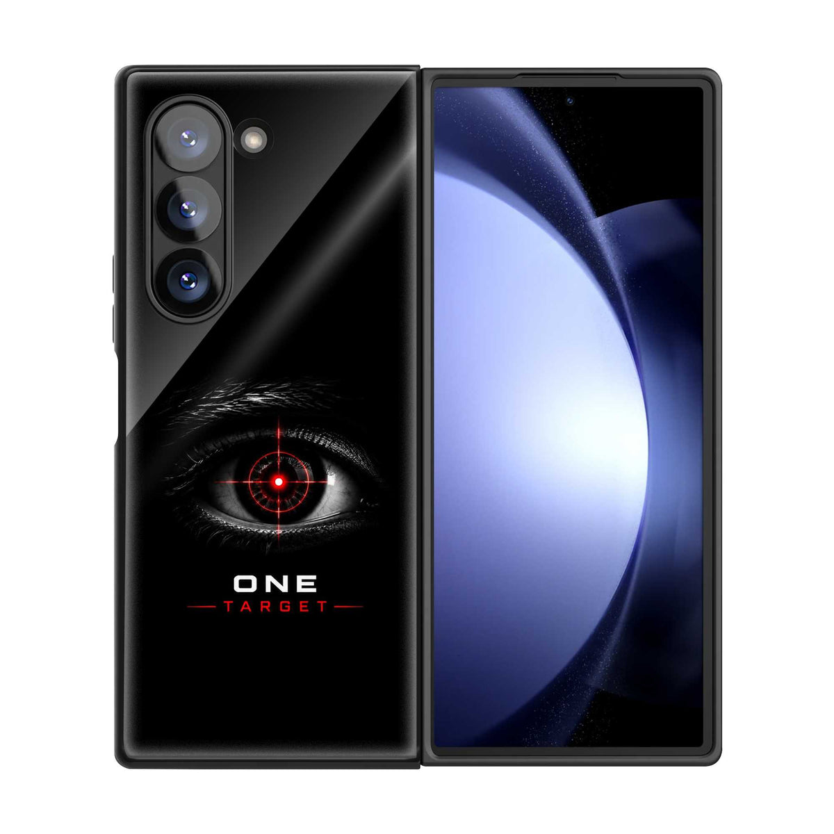 Sniper Focus Samsung Z Fold Glass Case