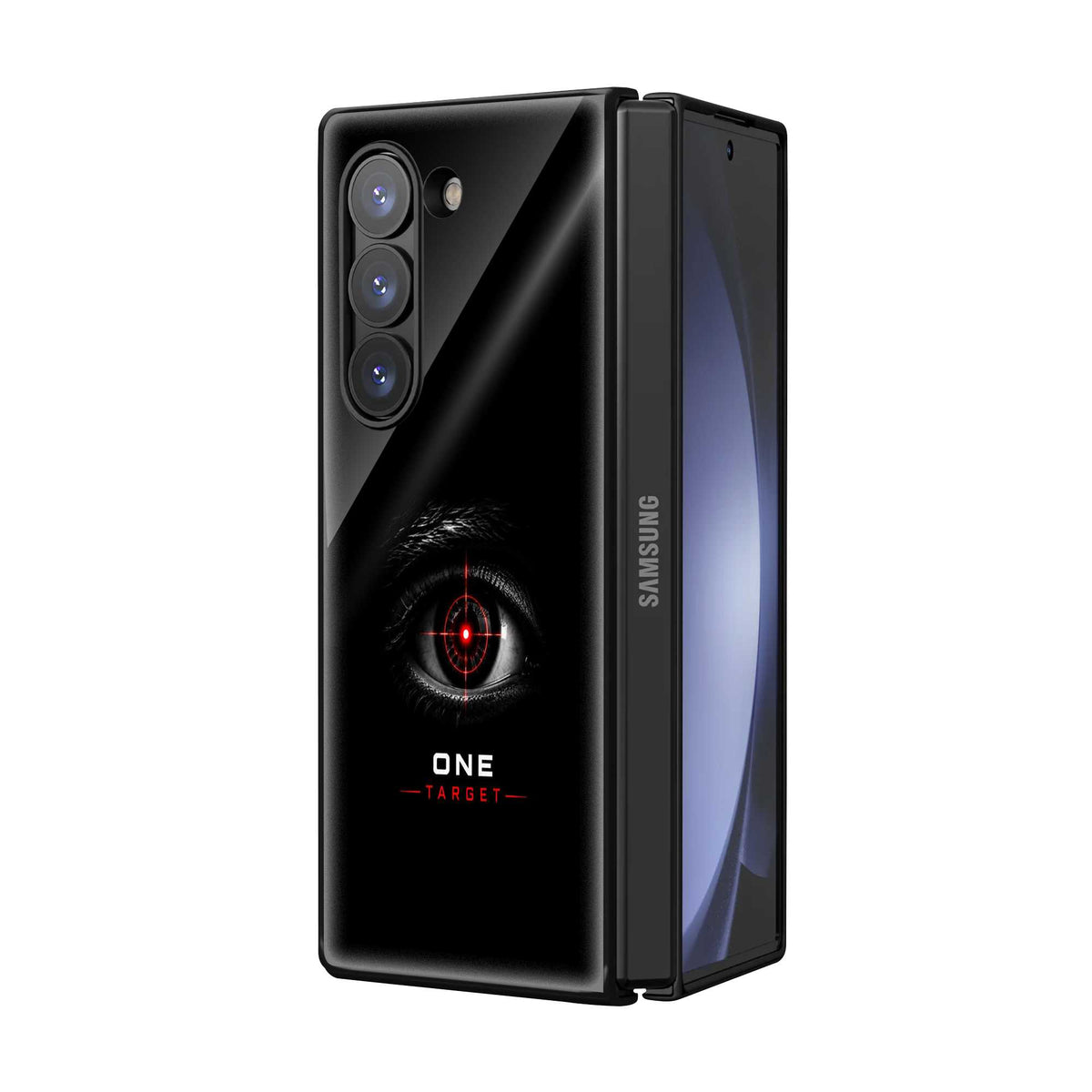 Sniper Focus Samsung Z Fold Glass Case