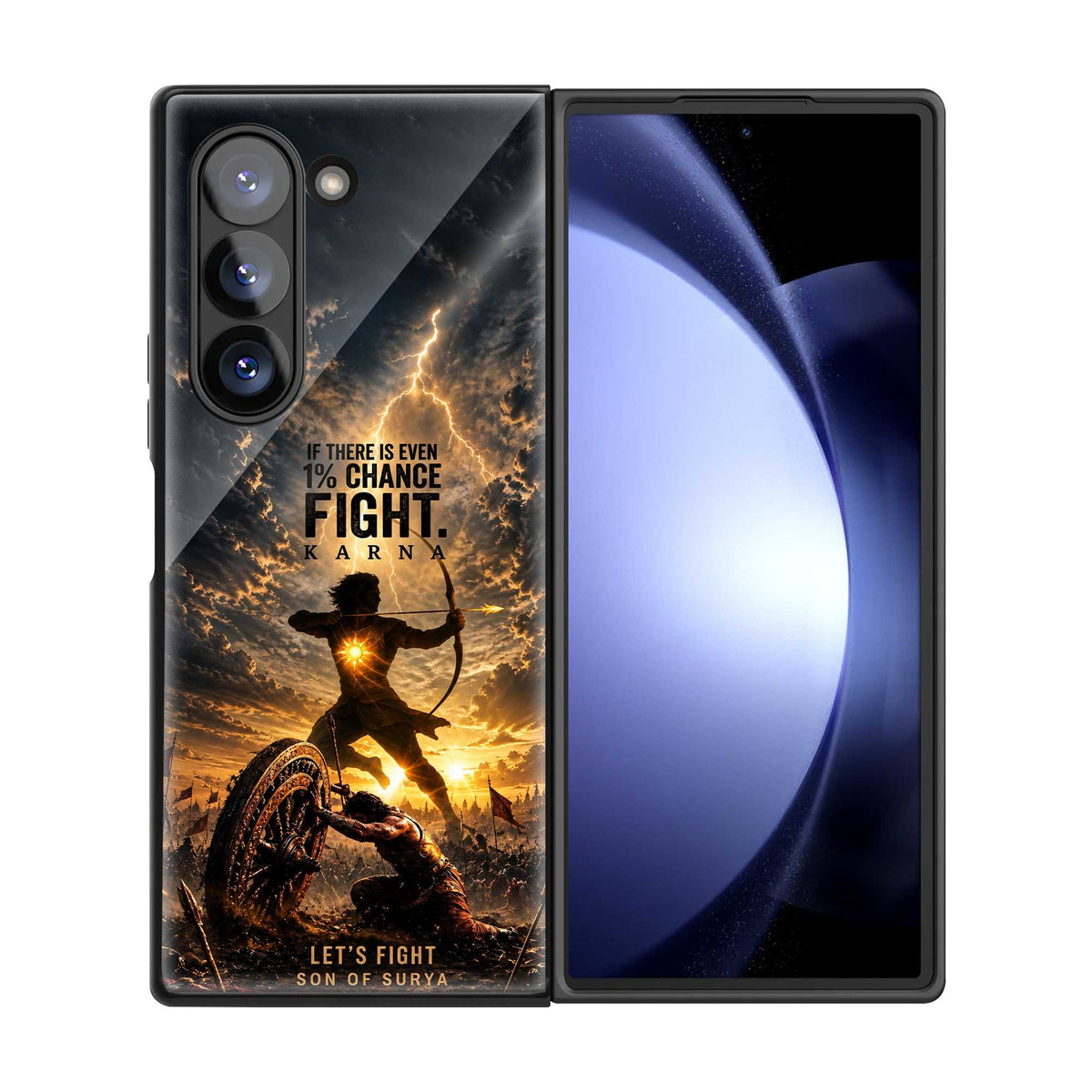 Son Of Surya Samsung Z Fold Glass Case