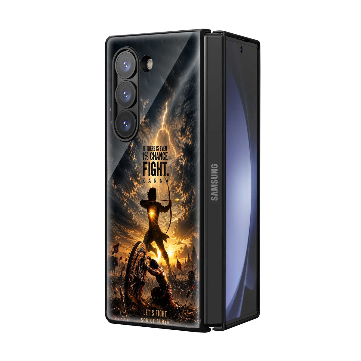Son Of Surya Samsung Z Fold Glass Case