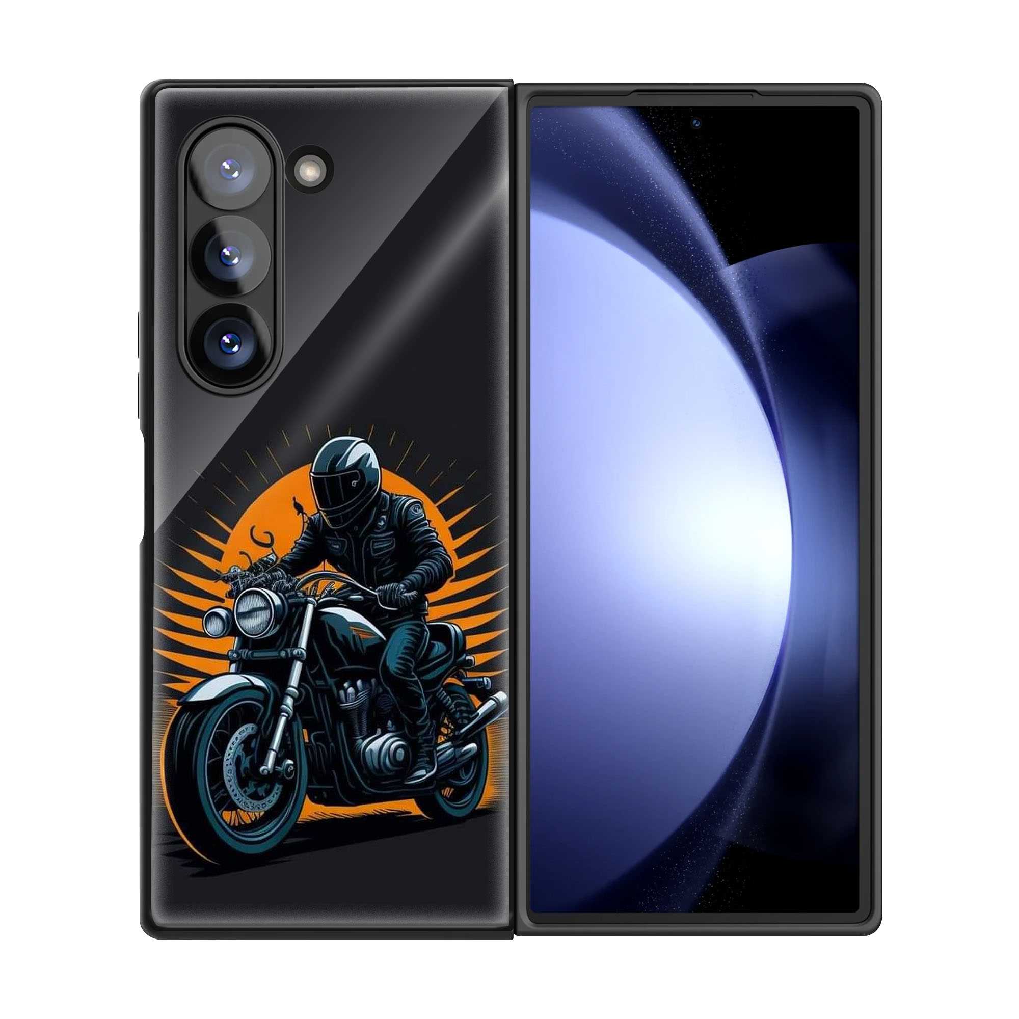 Speed Demon Samsung Z Fold Glass Case