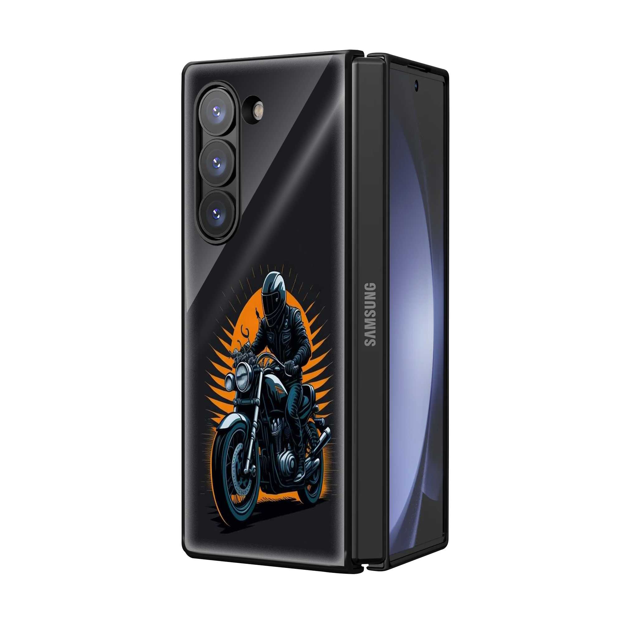 Speed Demon Samsung Z Fold Glass Case