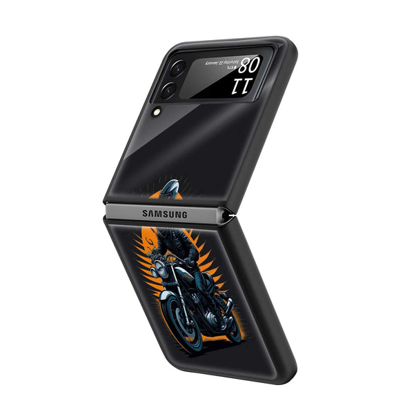 Speed Demon Samsung Z Flip Glass Case