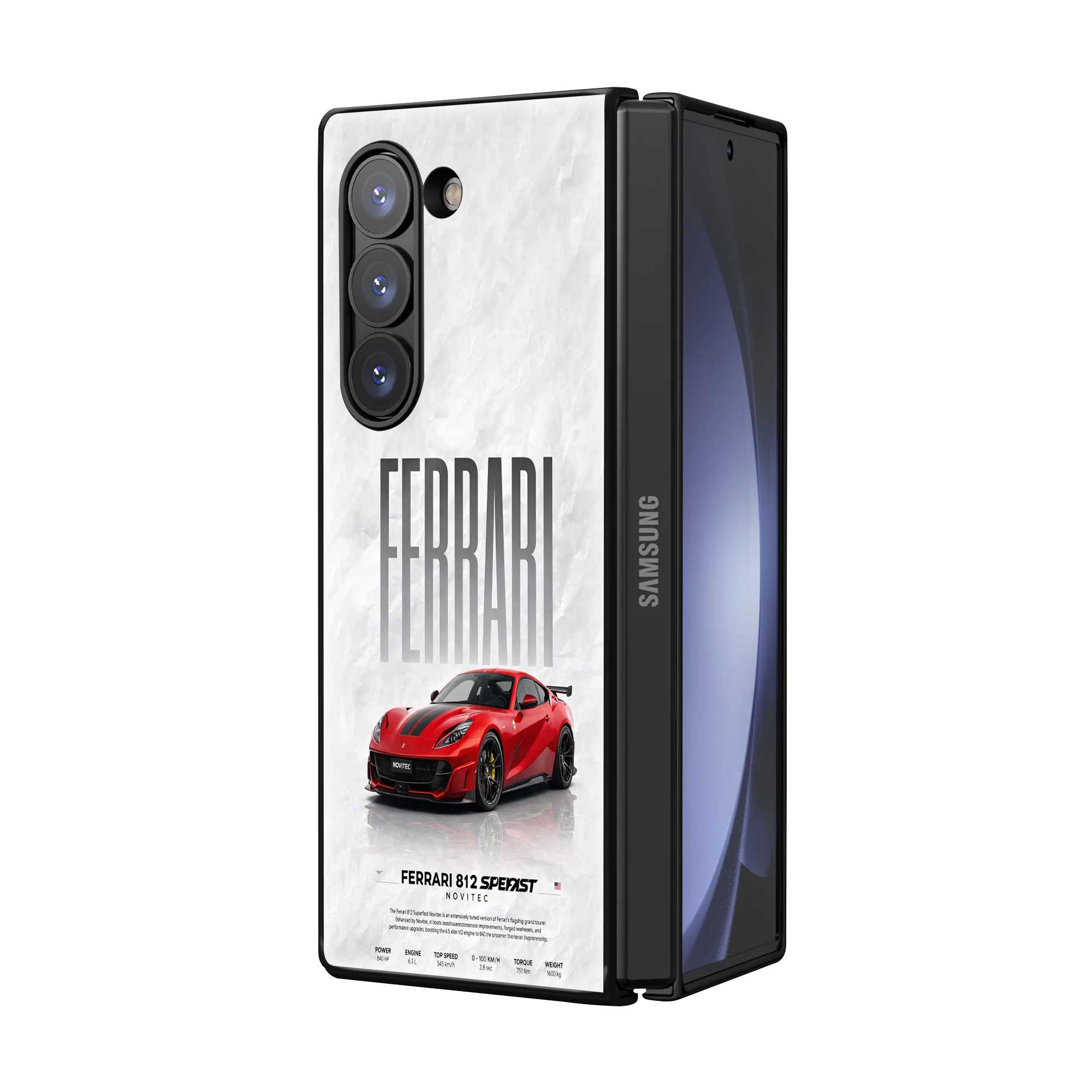Speed Royale Samsung Z Fold Glass Case