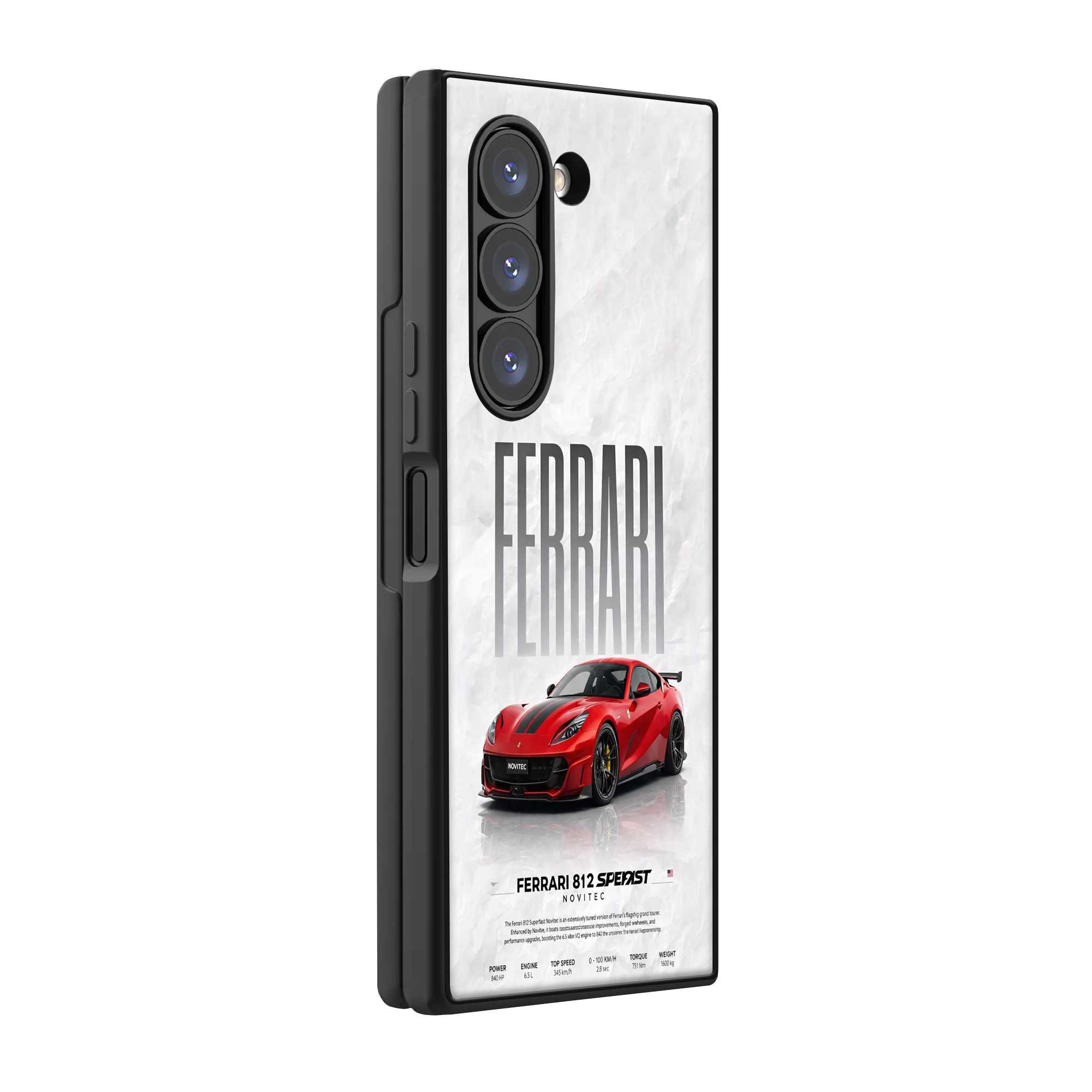 Speed Royale Samsung Z Fold Glass Case