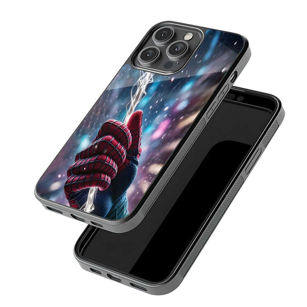Spider-Glow Glass Case