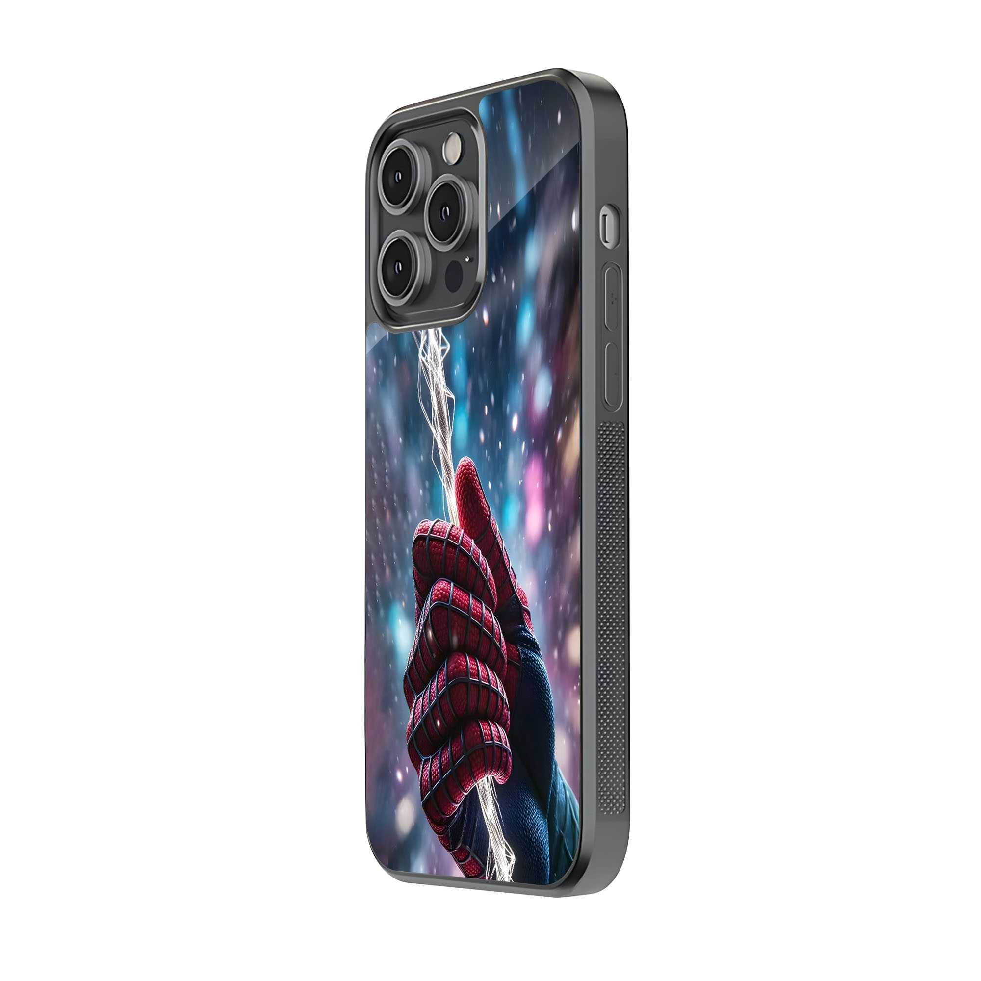 Spider-Glow Glass Case