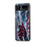 Spider-Glow Samsung Z Flip Glass Case