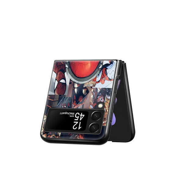Spider Beats Samsung Z Flip Glass Case